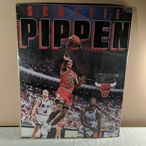 Vintage Scottie Pippen 1993 Chicago Bulls NBA Starline Sealed Poster